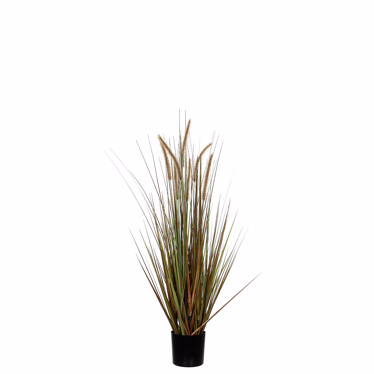 Herbe panache dogtail vert artificiel en pot ø45 x h.120 cm – Réf. XUGFDYLZM0517075816