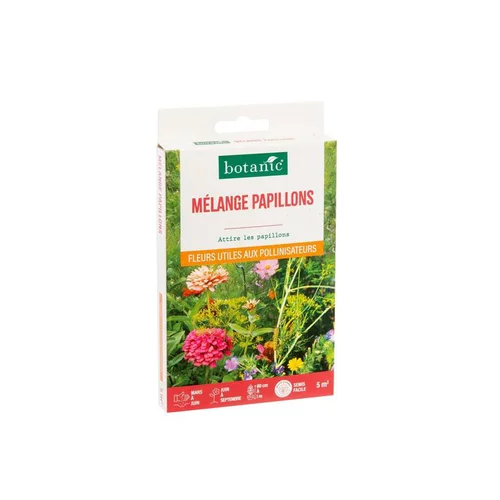 Mélange fleuri pour papillons botanic® - graines à semer (5 m²)