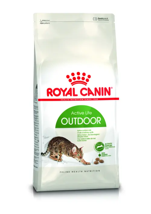 Croquettes pour chat adulte d'extérieur Royal Canin Outdoor - 4 kg
