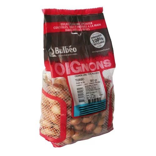 Bulbes d’oignons jaune turbo 500 g