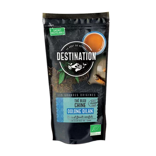 Thé Bleu Oolong Qilan Chine bio 50g