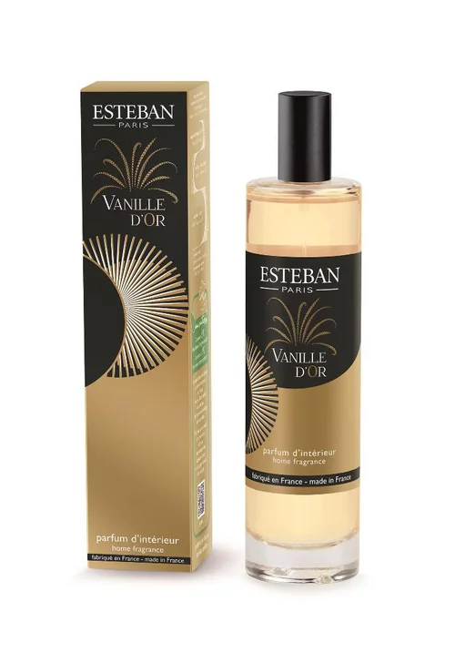 Vaporisateur d'ambiance Esteban collection Vanille d'or – 75 ml