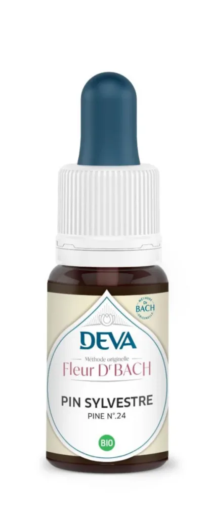 Complément alimentaire fleur de Bach pin sylvestre bio Deva - 15 ml