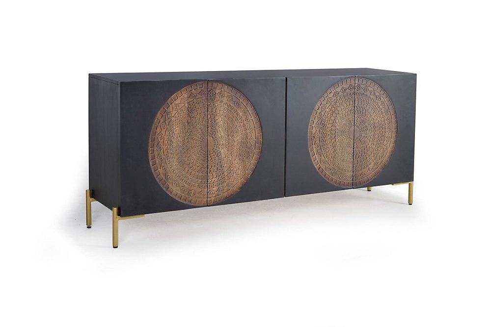 Buffet en bois manguier et métal – Réf. GJSVFKVXS8034119302