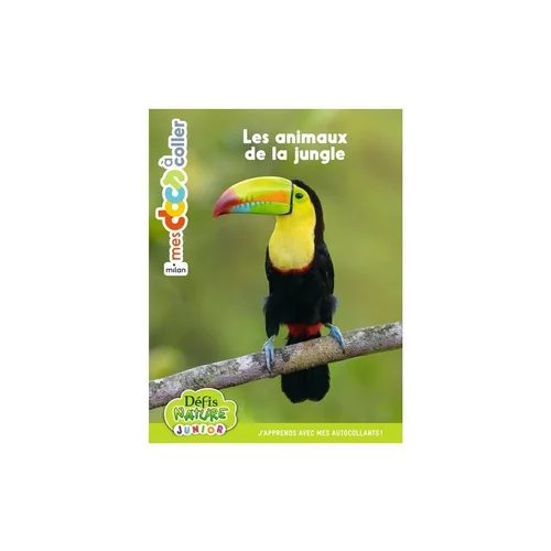 Docs à coller “Les animaux de la jungle” Éditions Milan
