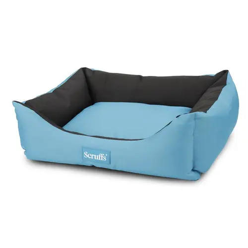 Corbeille imperméable pour chien coloris bleu Scruffs Expédition – Taille M