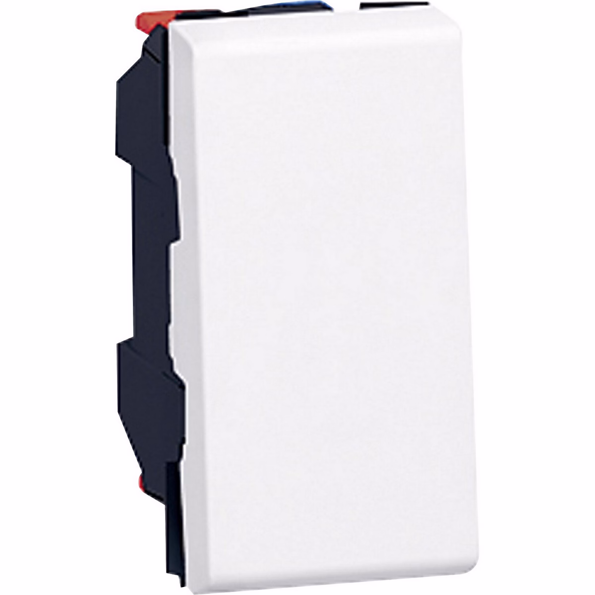 Interrupteur encastrable – Mécanisme poussoir Legrand Mosaïc blanc