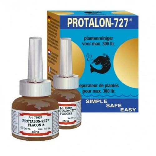Traitement anti-algue aquarium d'eau douce ESHA - Protalon 727/707, efficacité optimale