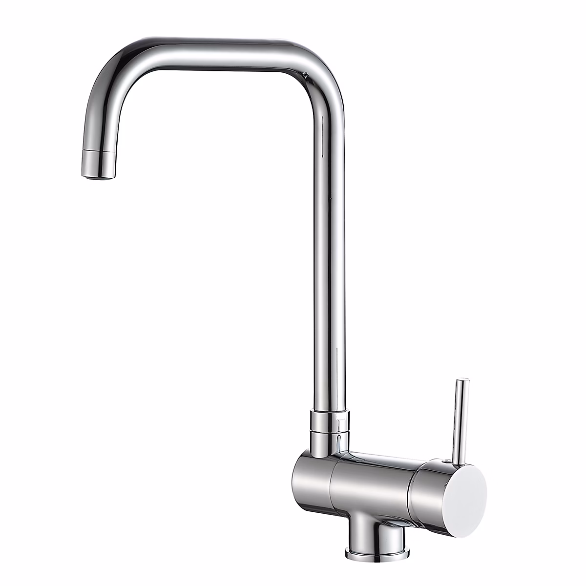 Evier et robinet de cuisine – Mitigeur de cuisine rabattable chromé GoodHome Deltana