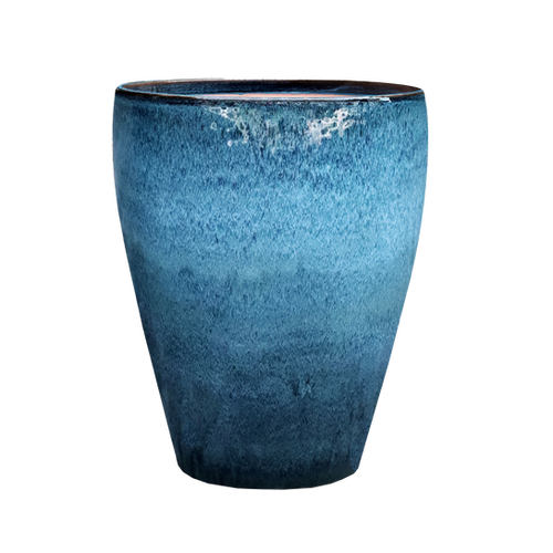 POT JARRE BLEU - LITTORAL - DECOLINES® - ∅38CM X H43CM