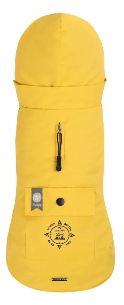 Ciré pour chien coloris jaune Wouapy Basic - Taille XXS