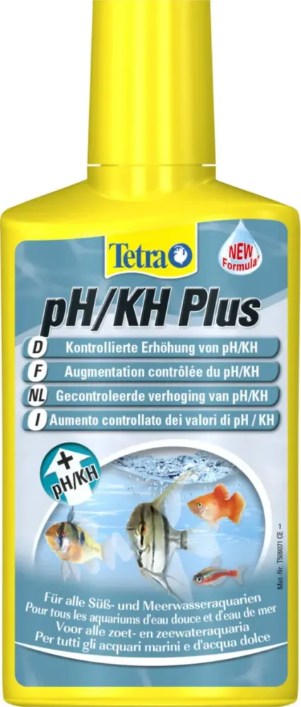 Traitement pour aquarium augmenter dureté carbonatée Tetra pH/KH Plus - 250 ml