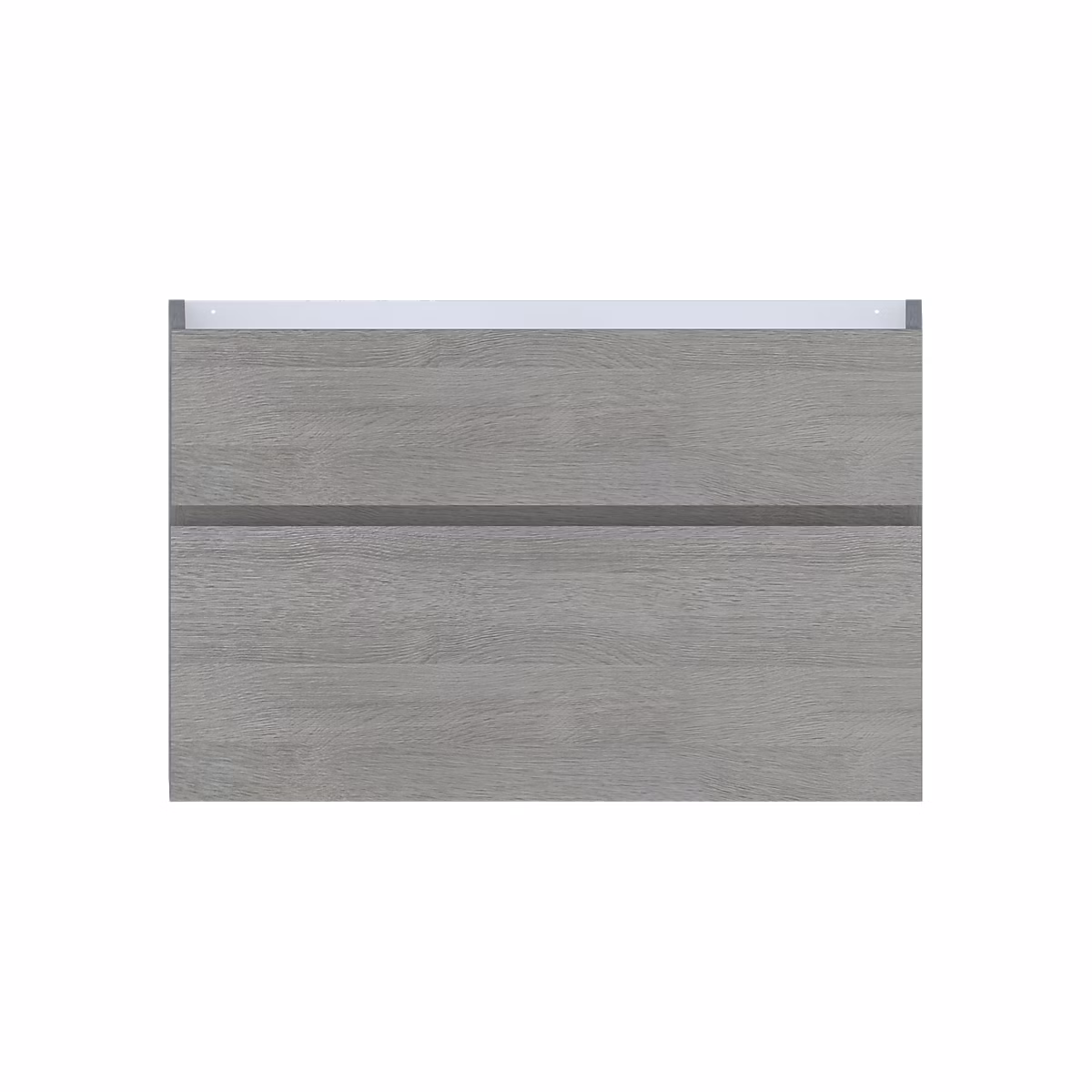 Meuble sous vasque l.90 x H.57 x P.50 cm | effet chêne clair – 2 tiroirs – Calao
