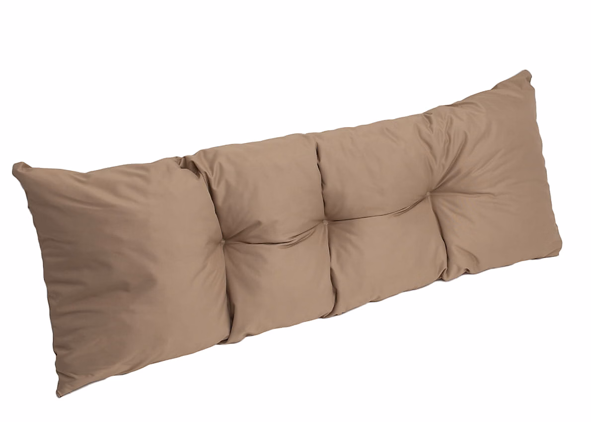 Coussin de palette 120 × 40cm coussin d'assise coussin de jardin confortable coussin de jardin Coussin de palette Beige