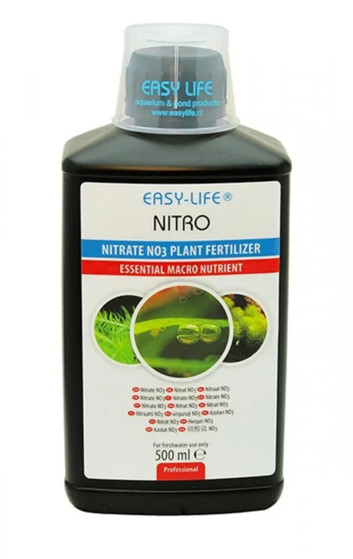 Engrais liquide nitrogrène pour plantes d'aquarium, EASY LIFE Nitro - 500ml
