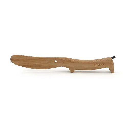 Tartineur en forme de chien en bambou Cookut - 18 x 1,2 x 3 cm