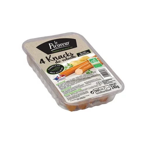 Knacks de volaille Le picoreur - 240 g