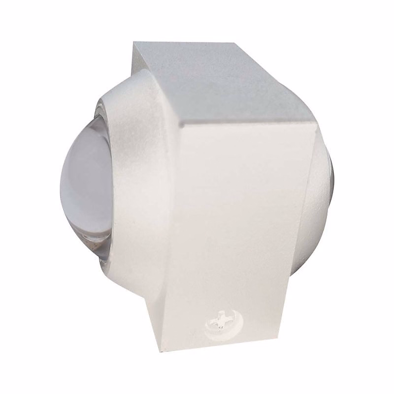Applique Murale Led COB Double Faisceaux Corps Blanc – Blanc Chaud 2300K | 3500K | SILAMP