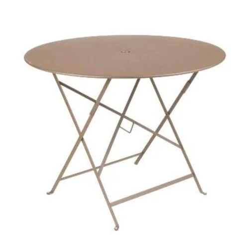 Table Pliante Bistro FERMOB muscade Ø96xh74