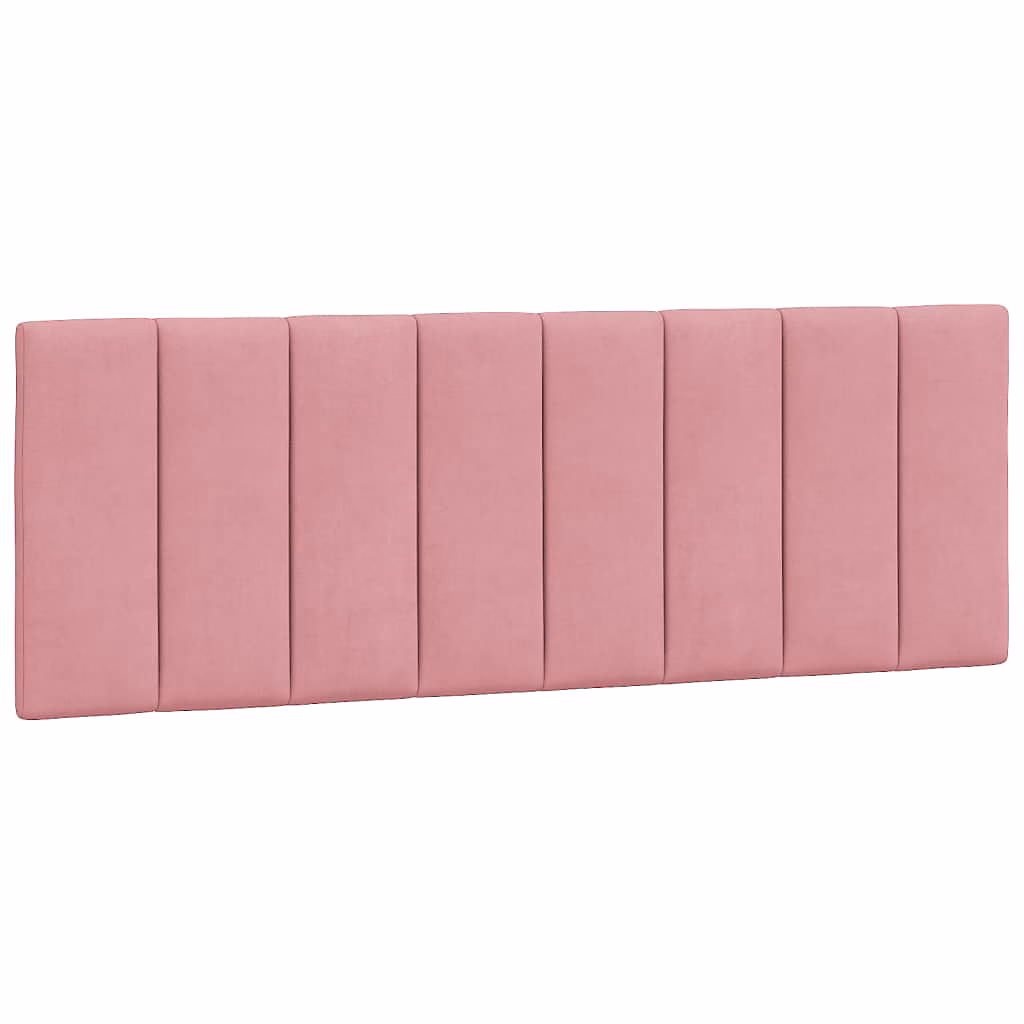 Coussin de tête de lit Hanko rose 120 cm velours vidaXL – Réf. GRSPHVPTP3529573378