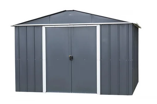 Abri de jardin métal sans plancher, anthracite TRIGANO JARDIN - Yardmaster - 6.24m²