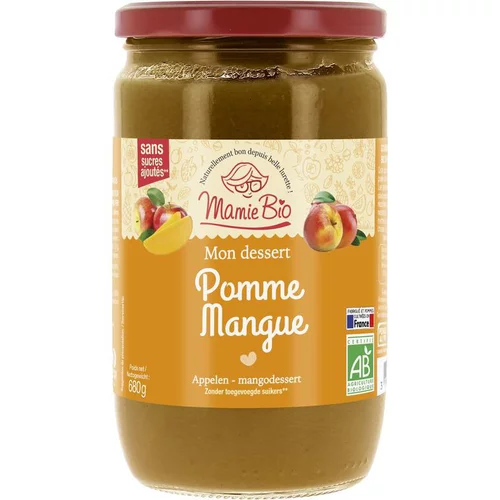 Purée de Pomme Mangue bio - 680 gr