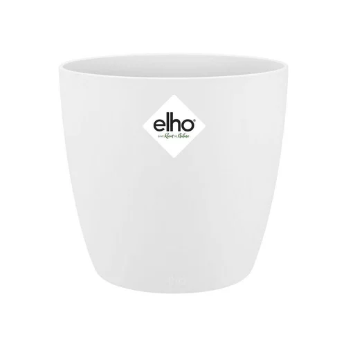 Cache-pot en polypropylène Elho Brussels rond mini blanc - Ø 9,5 cm