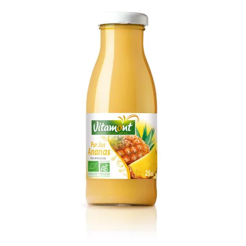 Mini pur jus d’ananas bio - 25 cl