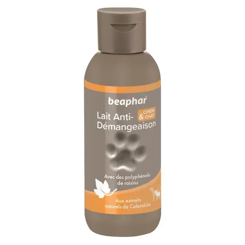 Lait anti démangeaison chiens/chats Beaphar