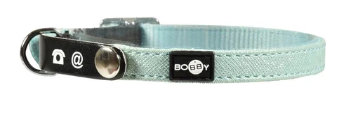 Collier pour chat coloris bleu lagon Bobby Glitter