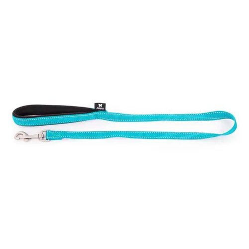 Laisse Neo+ pour chien coloris bleu 2x100 cm