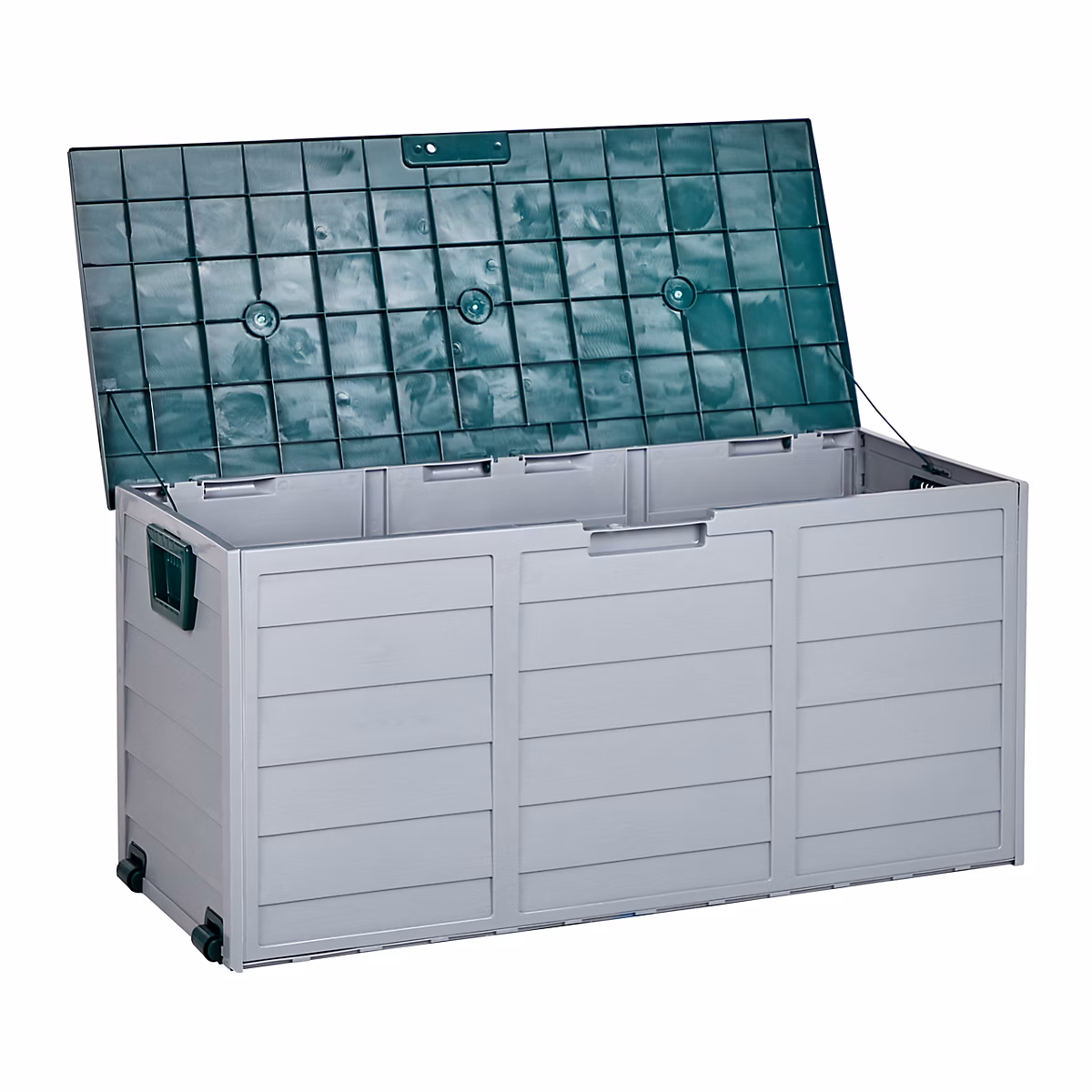 Coffre de jardin – Coffre de rangement LOCARNO 112 cm 50 cm Vert