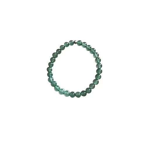 Bracelet aventurine verte 4mm