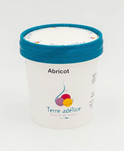 Sorbet abricot Terre Adélice - Pot de 120 ml