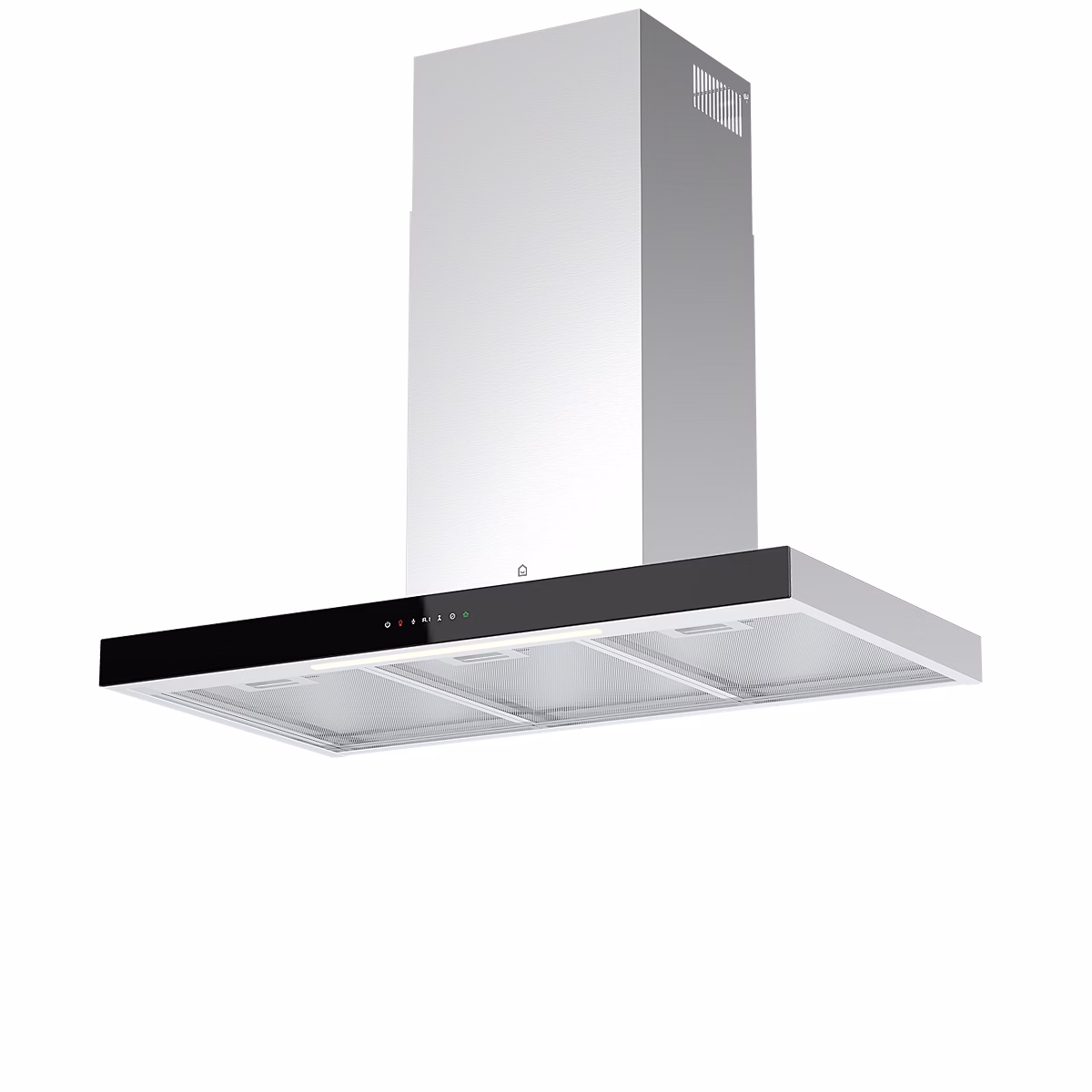 Hotte aspirante – Hotte décorative inox GoodHome GHBH90ASBL 90 cm