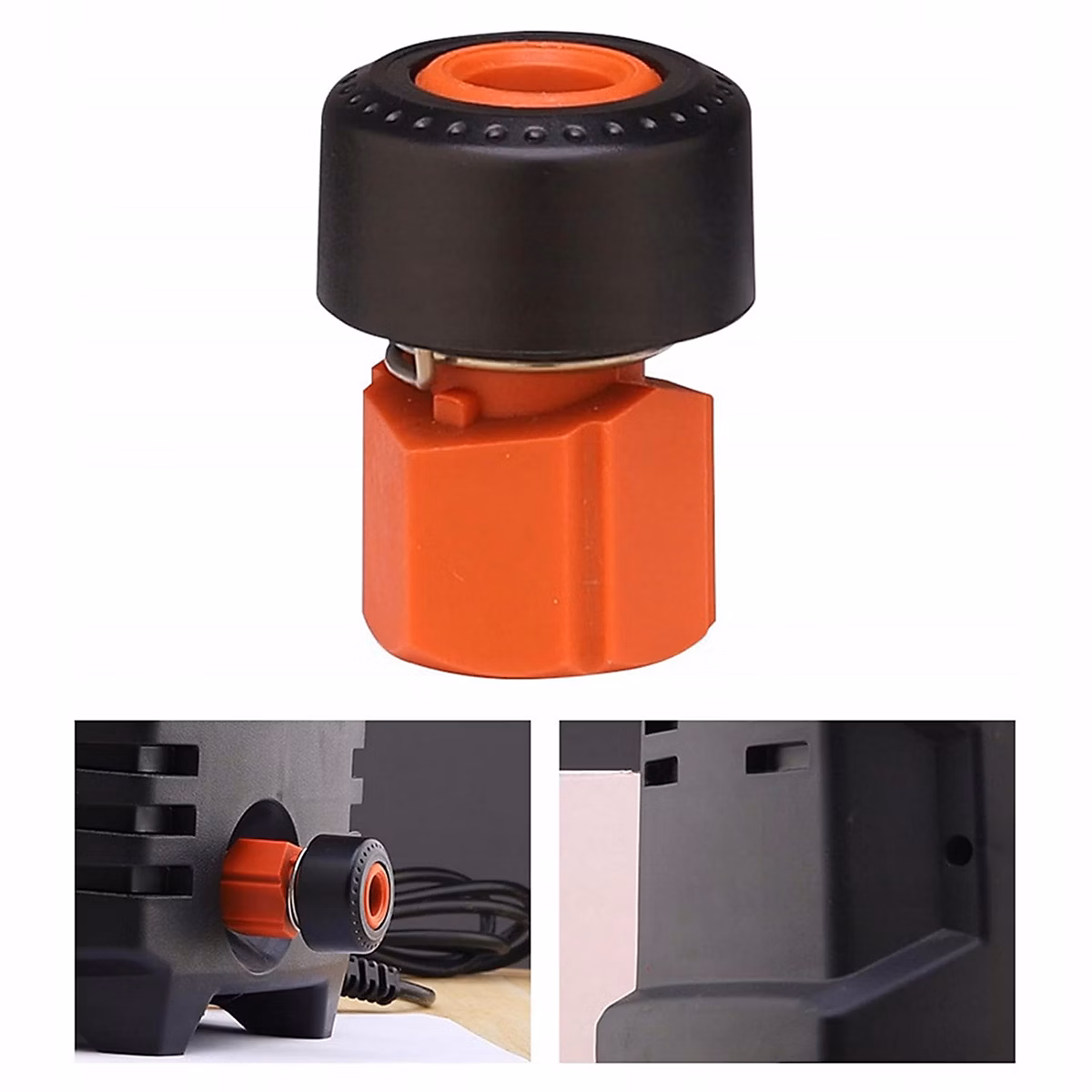 Adaptateur ClickFit M22 × 1 – 5, Raccord Rapide Click vers Filetage, 12 mm, Compatible Nilfisk Bosch Stihl Gerni