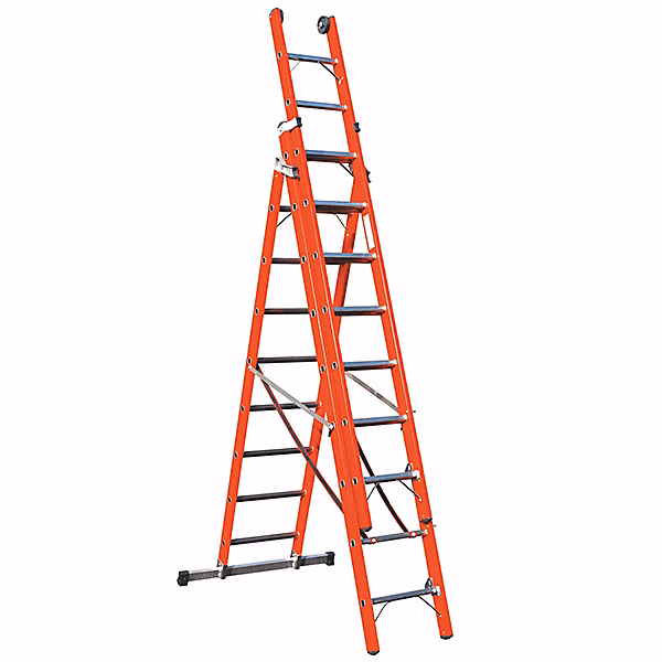 Echelle transformable 7+7+7 barreaux – Hauteur à atteindre 4.69m, SCAV047/07