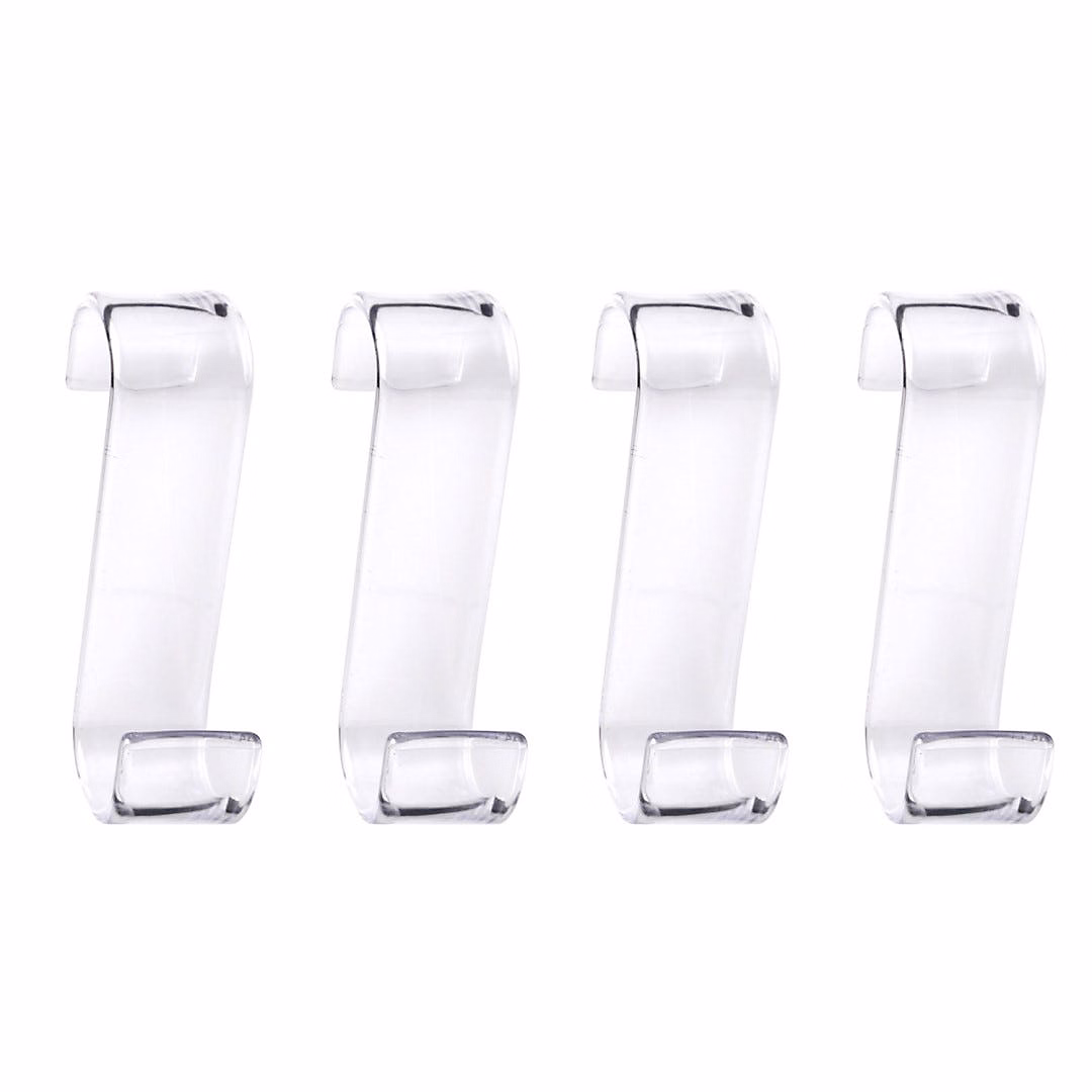 4 Chauffe-Serviettes En Résine Thermoplastique Transparente – Réf. PDAMKKPCL0831375618