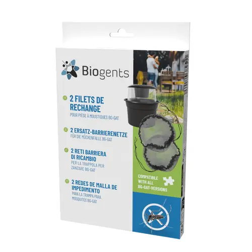 Sac de capture x 2 avec filet de sécurité Biogent - lot de 2