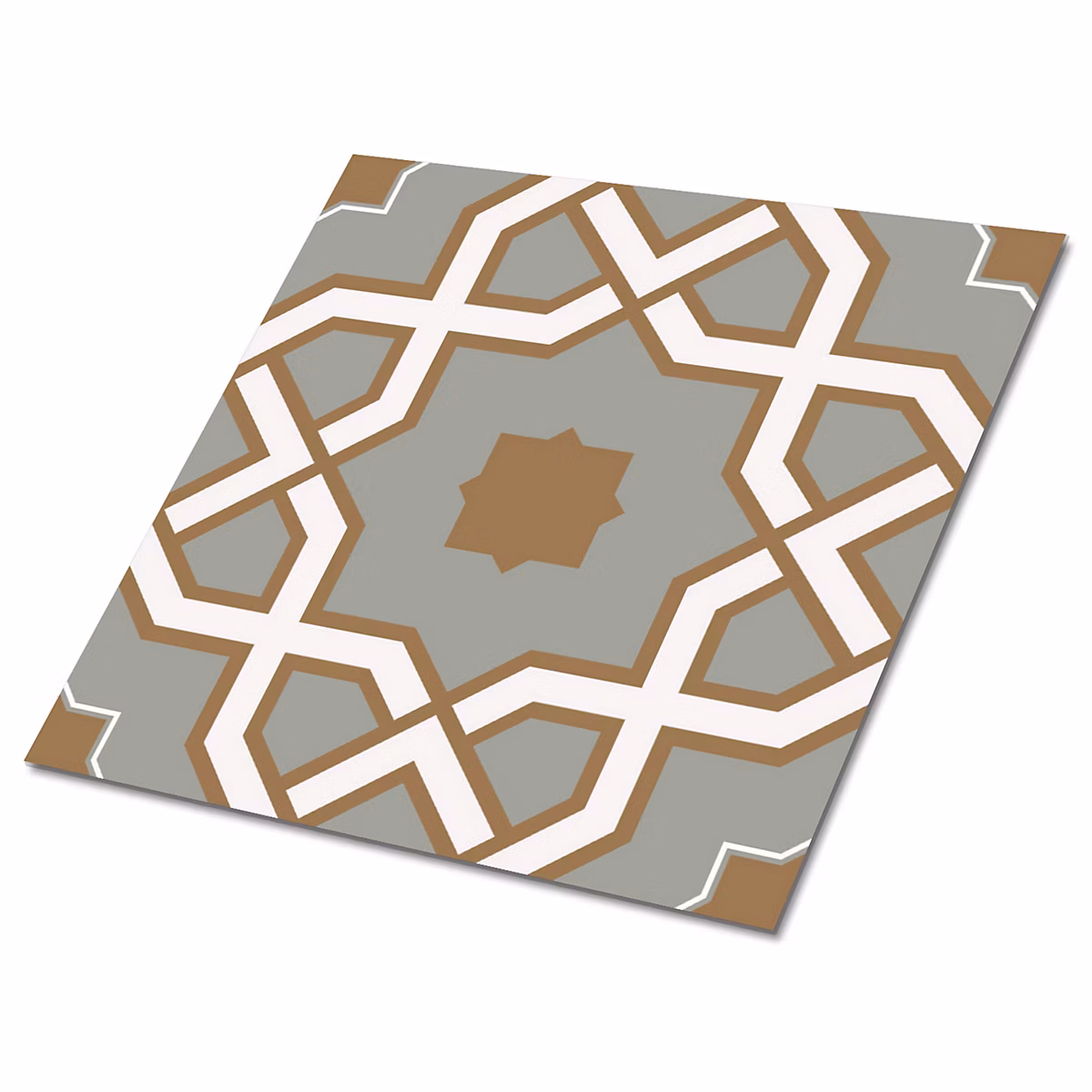 Carreaux vinyle Tulup 30 × 30 cm Motif géométrique 9 pcs
