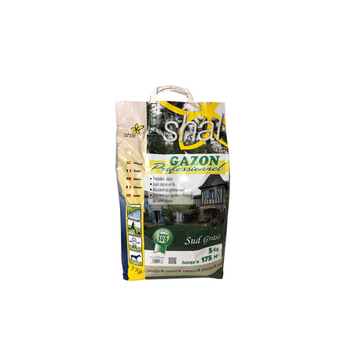 GAZON PROFESSIONNEL SUD-GRASS - 5KG