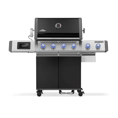 Barbecue gaz noir Napoléon Prestige Pro 500 4 brûleurs - 166 x 66 x 129,5 cm