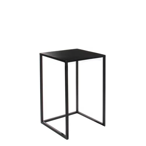 Table en métal noir Ø35xH55 cm