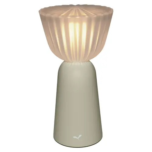 Lampe Swiing coloris gris argile en aluminium Fermob - 22 cm