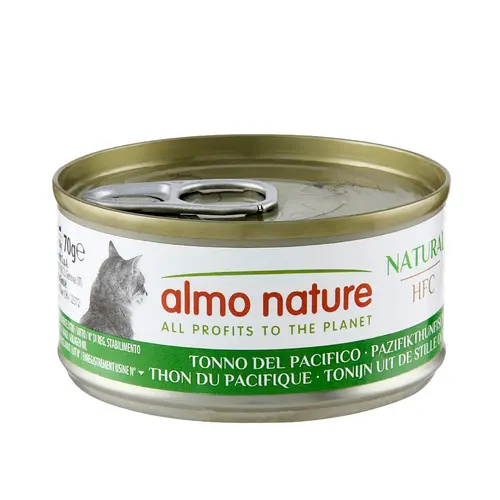 Pâtée pour chat HFC Natural au thon du Pacifique Almo Nature - 70 g