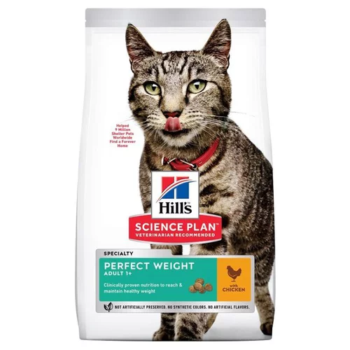 Croquette pour chat adulte perfect weight Hill's - 2,5 kg