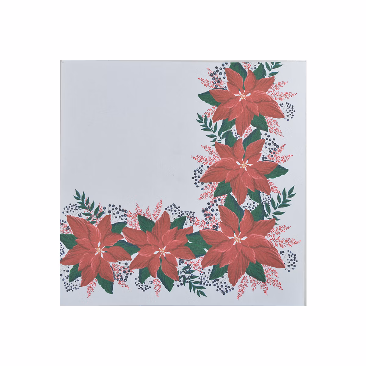 20 serviettes en papier Poinsettias 25 cm – Réf. FXGNNTVGS8947603830