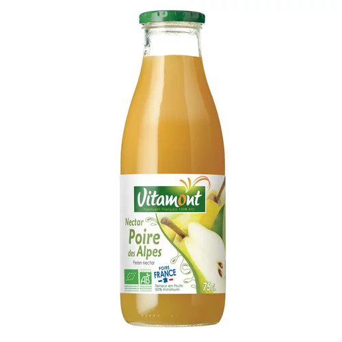 Nectar de poire des Alpes bio - 75 cl