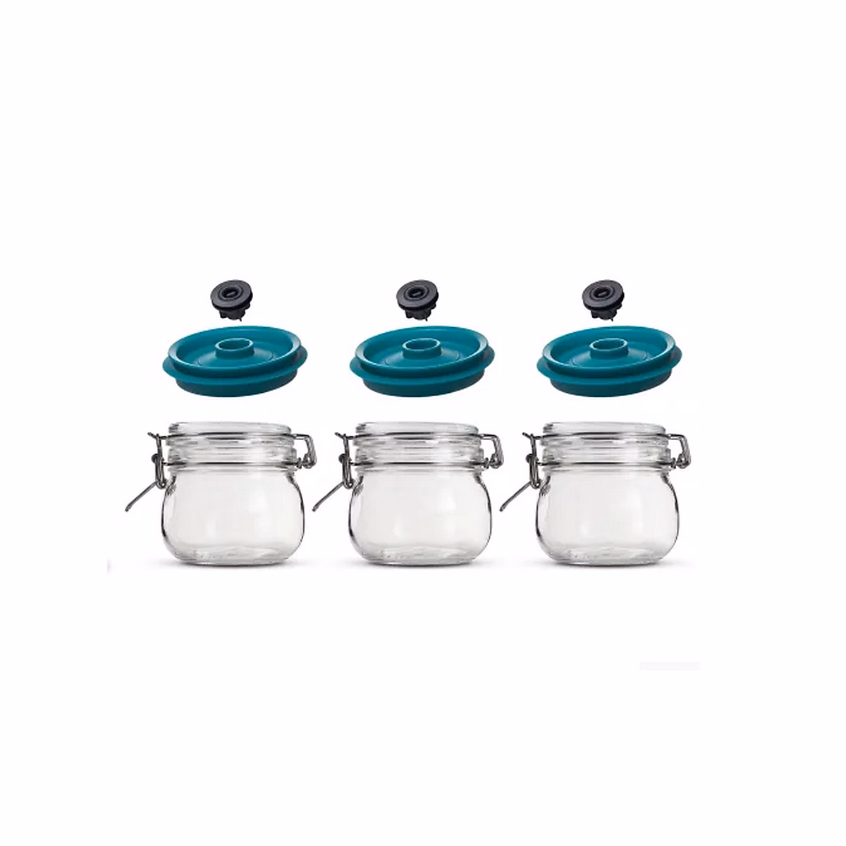 Petit électroménager – Bocaux sous vide 3 pièces 0.5l vert Airtender AT8403