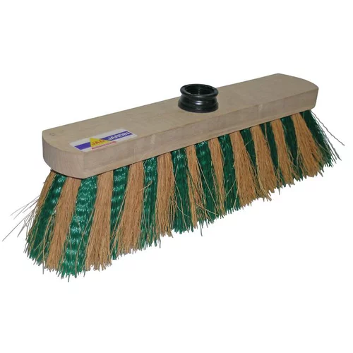 Brosse balai intérieur marron et vert